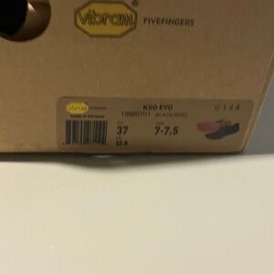 Vibram FiveFingers Shoes in Black and Rose